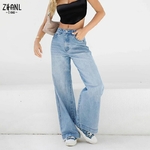 Jean-baggy-pour-femme-pantalon-en-Denim-taille-haute-jambes-larges-v-tements-bleu-Streetwear-Vintage