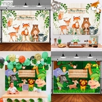 D-cor-de-f-te-d-anniversaire-avec-animaux-en-bois-d-cor-de-d-cor