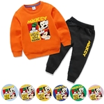 Costume-d-hiver-en-coton-pour-b-b-2-pi-ces-Mickey-v-tements-d-ext