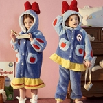 Ensemble-pyjama-Disney-pour-enfants-v-tements-d-hiver-en-flanelle-doux-et-chaud-chemise-de