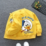 Manteaux-de-printemps-Donald-Duck-pour-gar-ons-et-filles-veste-capuche-avec-fermeture-clair-sweat