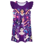 Disney-robe-princesse-Encanto-pour-filles-tenue-d-t-mignonne-v-tements-pour-enfants-pyjamas-pour