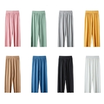 Pantalons-pour-enfants-nouvelle-mode-pantalons-jambes-larges-d-contract-s-pour-adolescentes-dentelle-soie-glac