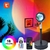 Lampe-LED-solaire-intelligente-Tuya-Bluetooth-projecteur-rvb-arc-en-ciel-lumi-re-d-ambiance-pour