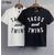 Dsquared2-t-shirt-col-rond-homme-en-coton-Simple-d-contract-tendance-avec-lettres-imprim-es
