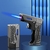 Jet-Gas-Torch-Gun-Briquet-Pistolet-M-tal-Coupe-Vent-lectrique-Plasma-Rechargeable-Usb-Double-Arc