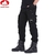 Pantalon-Cargo-militaire-pour-hommes-Baggy-tactique-ample-d-contract-en-coton-multi-poches-grande-taille