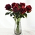 Roses-artificielles-romantiques-8-pi-ces-fausses-fleurs-rouge-et-blanc-pour-f-te-d-coration