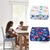 Cousin-Rehausseur-pour-Enfant-et-B-b-Poser-sur-des-Chaises-Coussins-de-Chaise-Doux-Ajustable