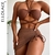 Ellolace-maillot-de-bain-Bandage-col-licou-jupe-micro-Bikini-Sexy-la-mode-pour-femmes-3