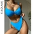 Ellolace-Bikini-fronc-pour-femmes-maillot-de-bain-bleu-Costume-de-mer-entier-sans-censuration-nu