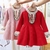 Robe-de-princesse-tricot-e-manches-longues-pour-filles-pull-manches-longues-v-tements-d-hiver