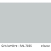 Coloris Gris Lumiere RAL7035