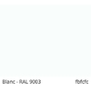 Coloris Blanc RAL9003