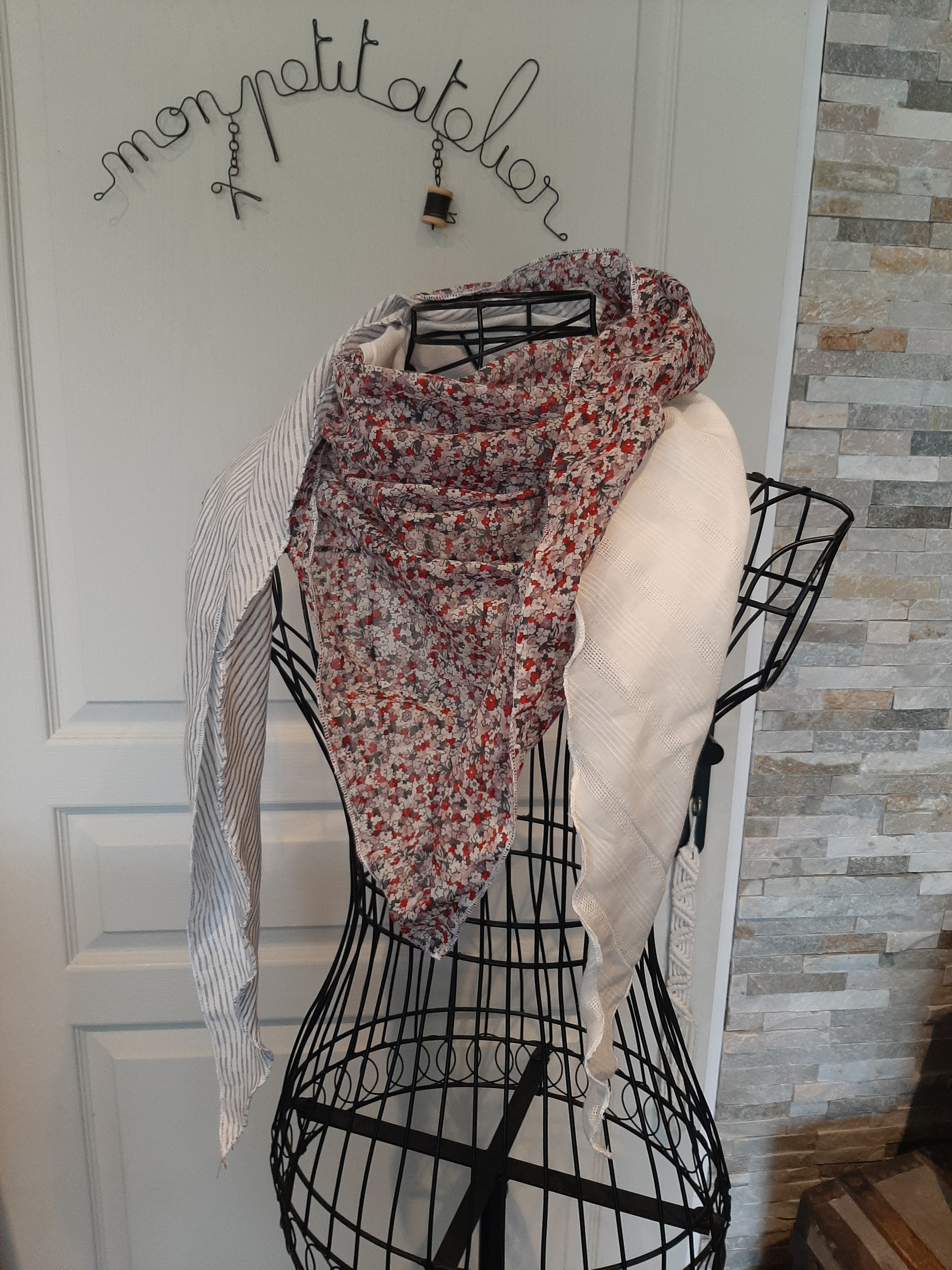 Chèche voile de coton
