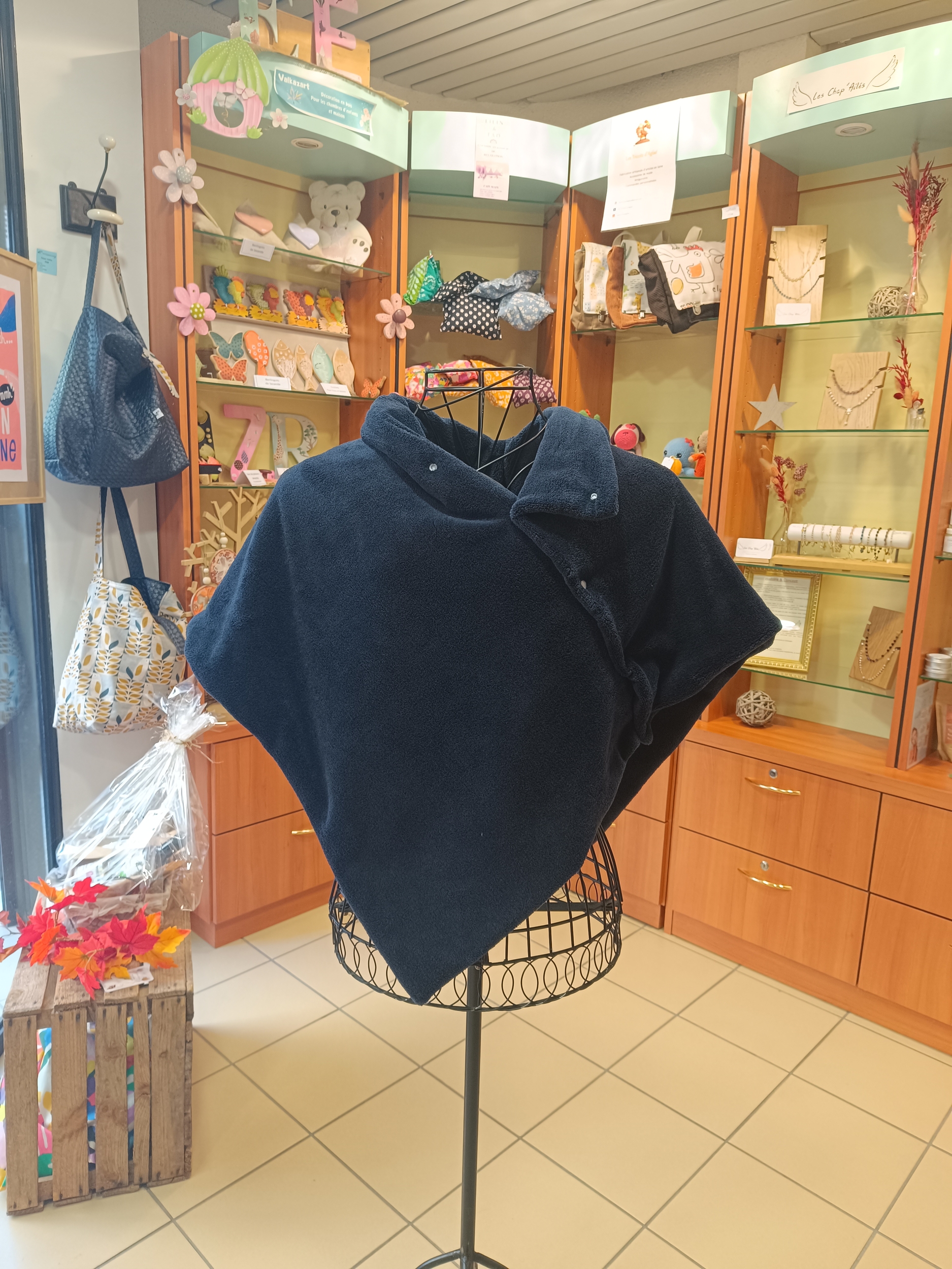 Touchaudoux petit ours bleu