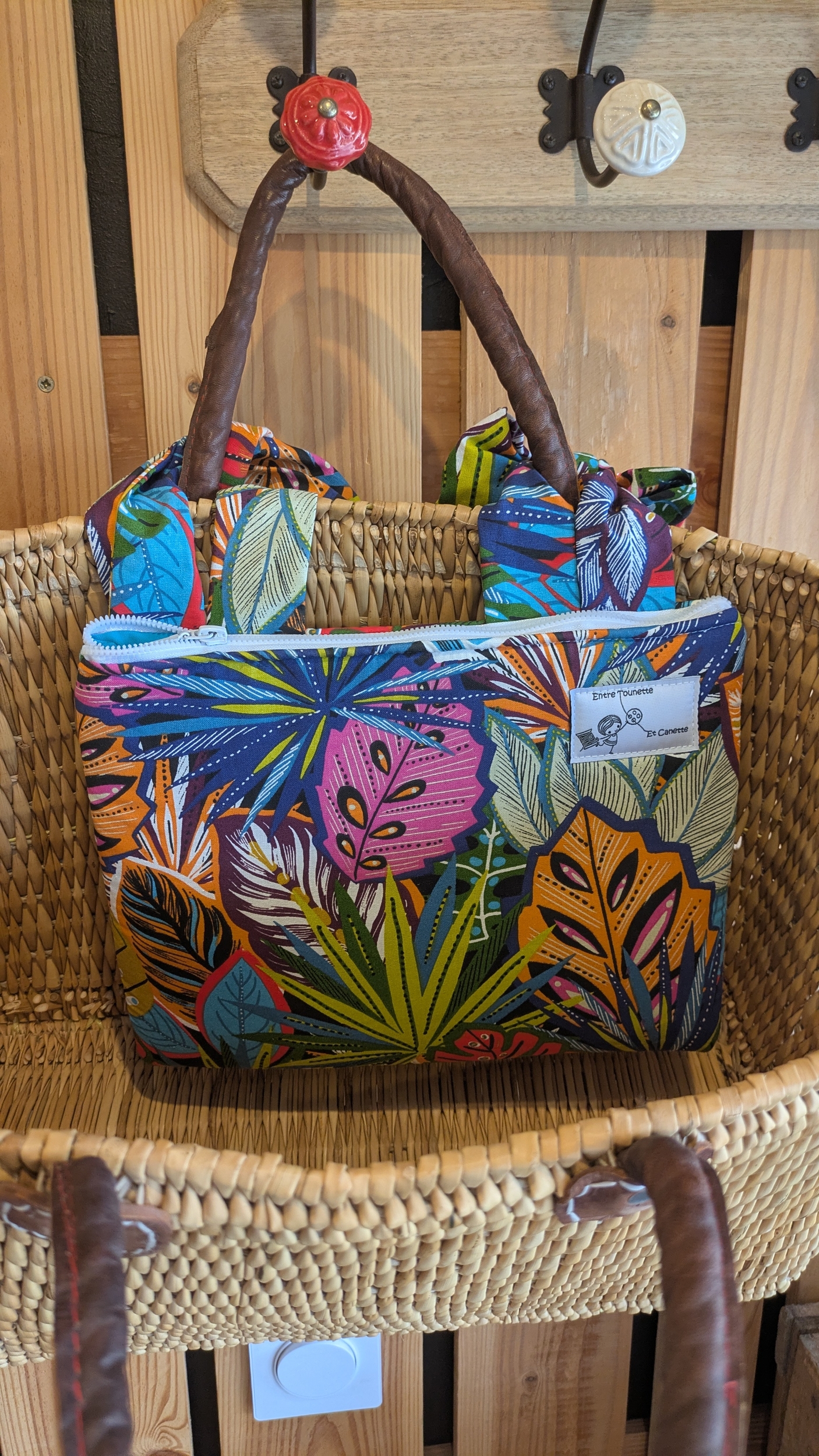 panier raphia