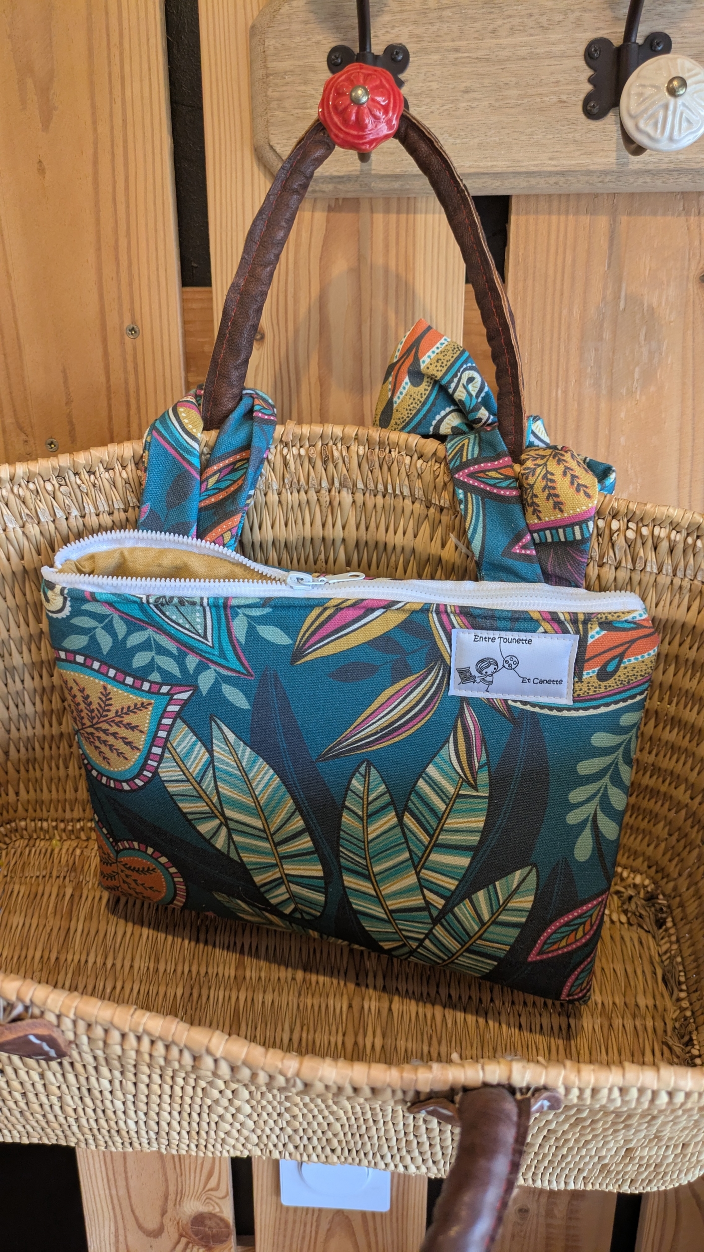 panier raphia
