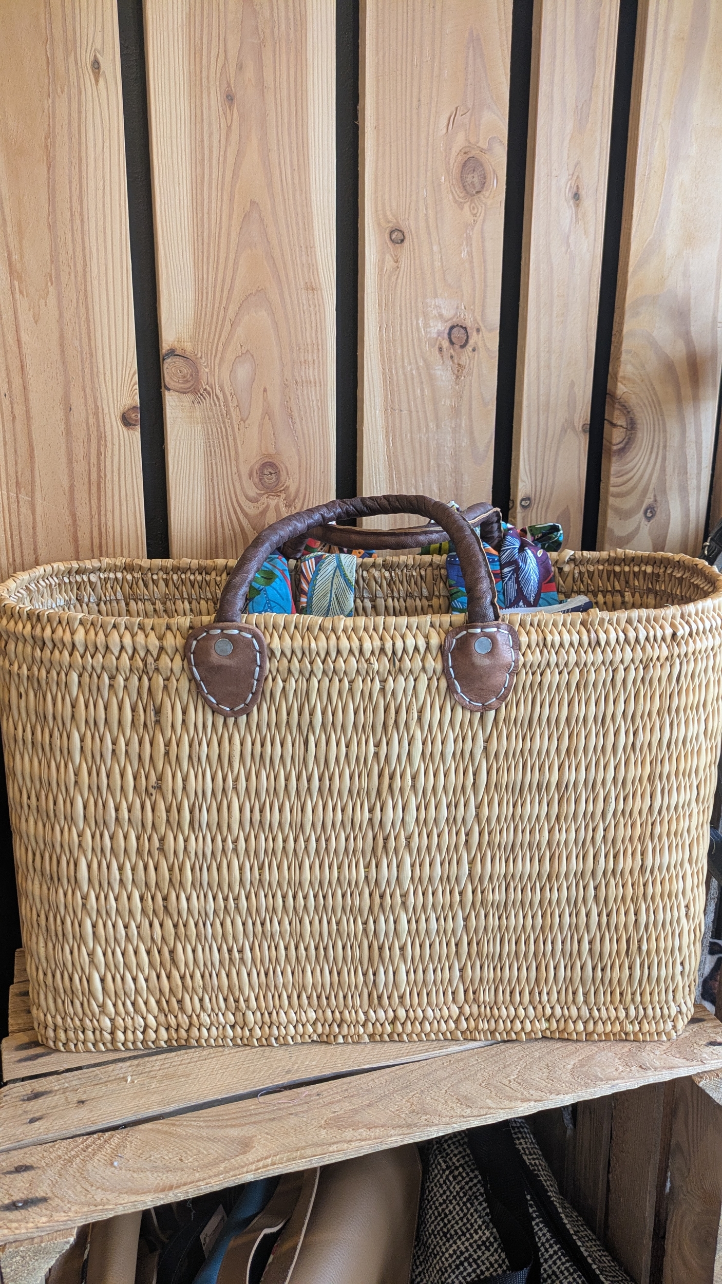 panier raphia