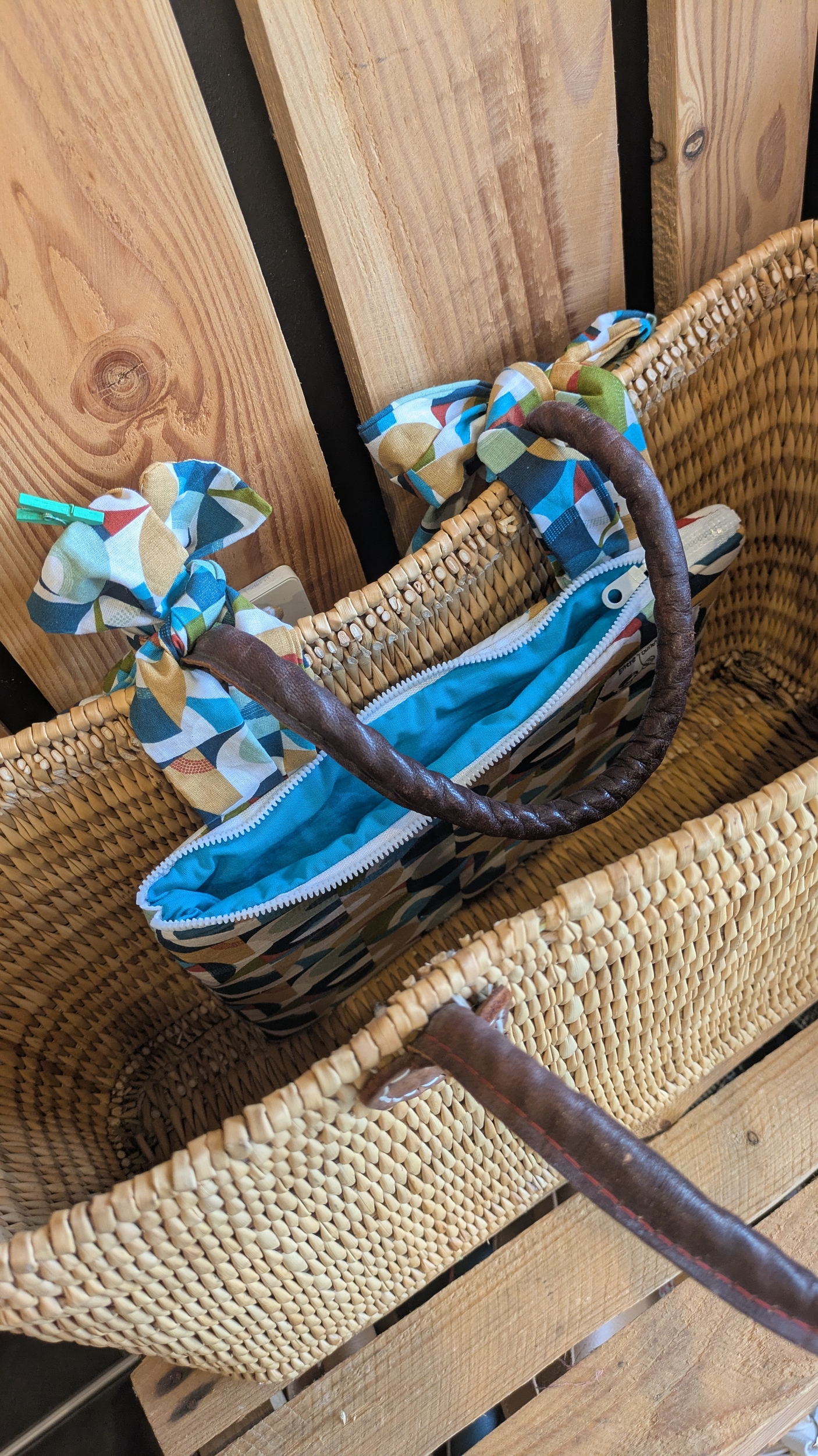 panier raphia