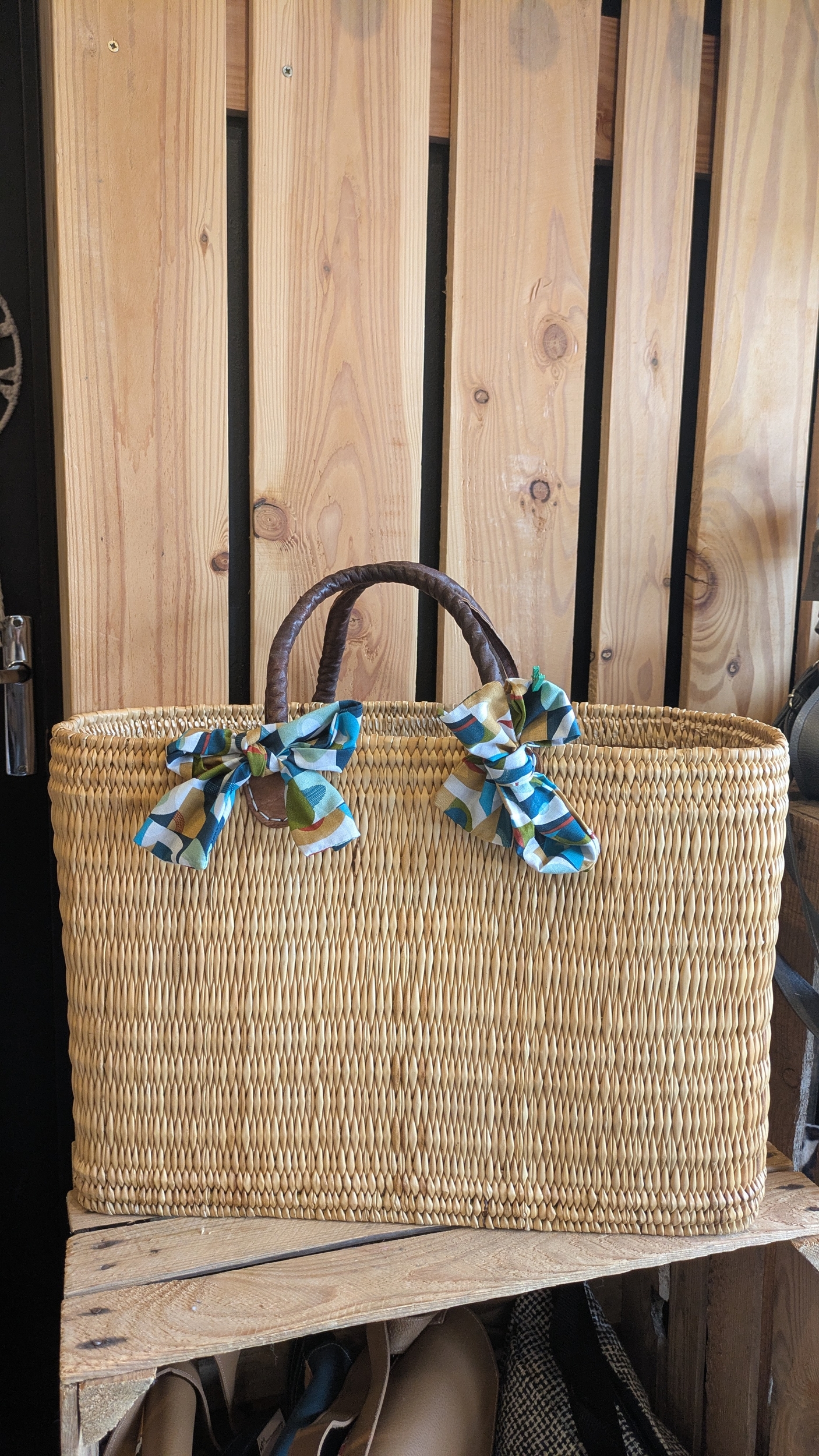 panier raphia
