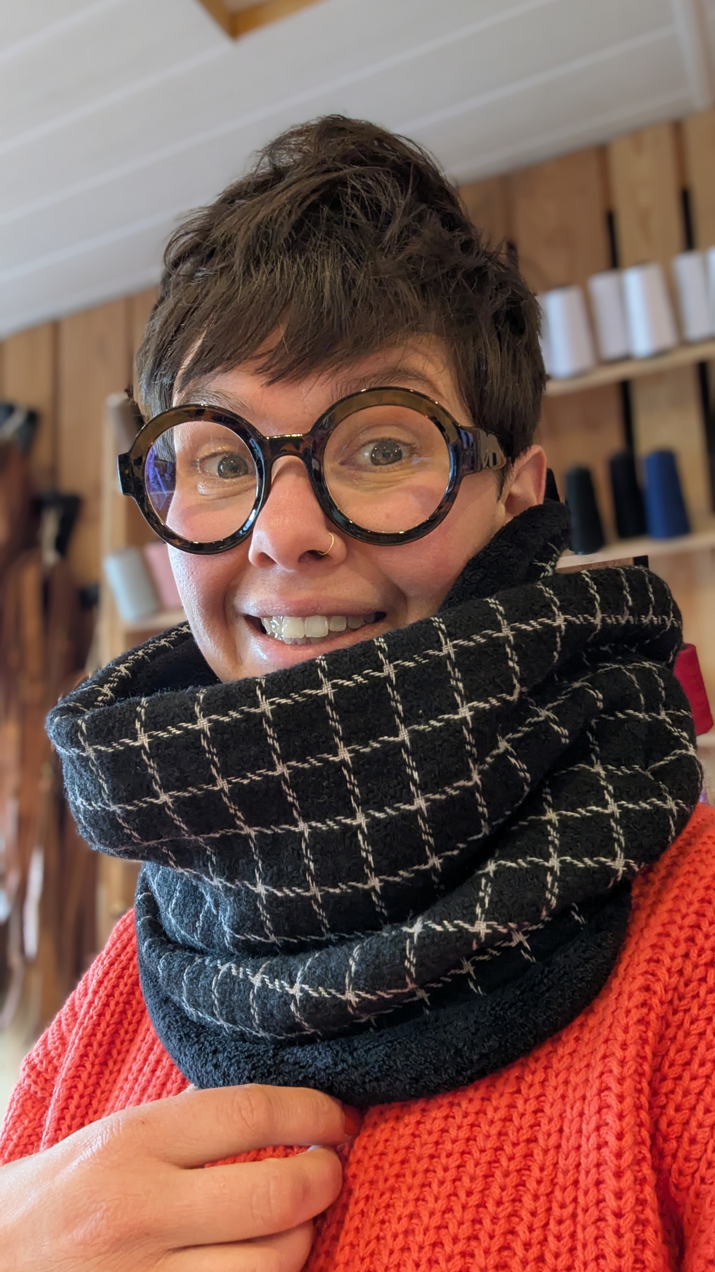 snoods 2 tours doublés