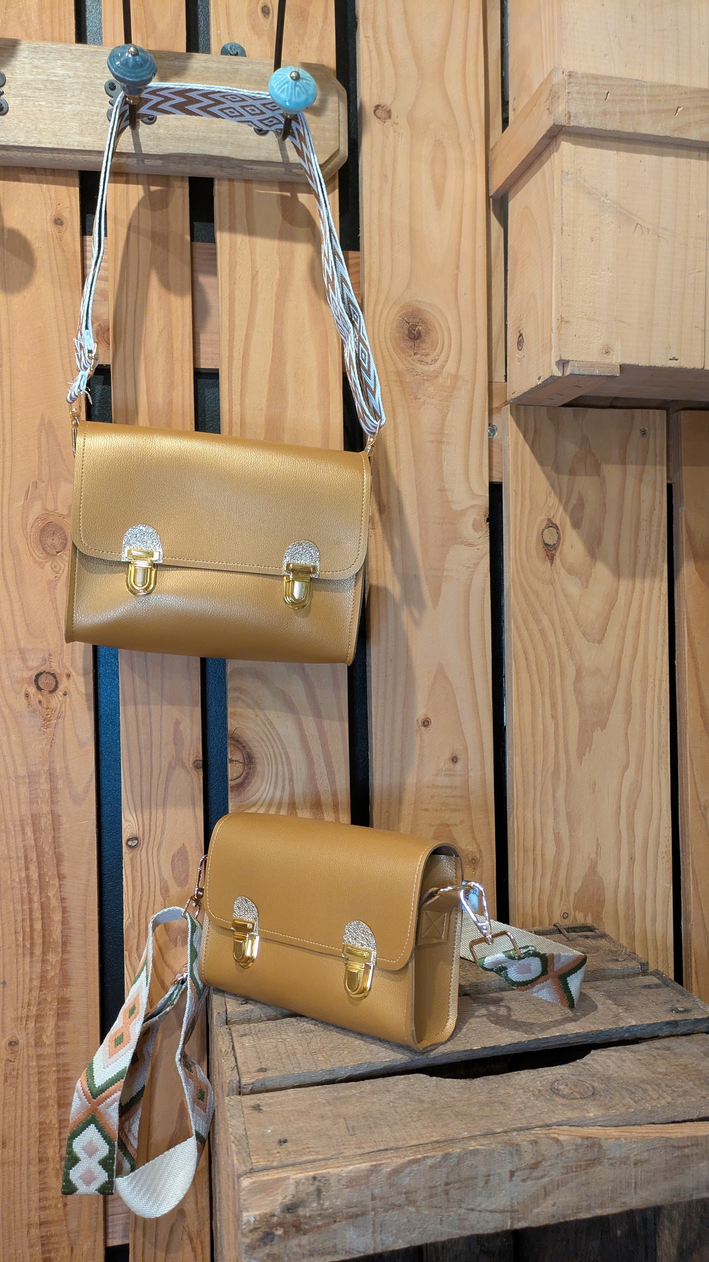 Cartable doré