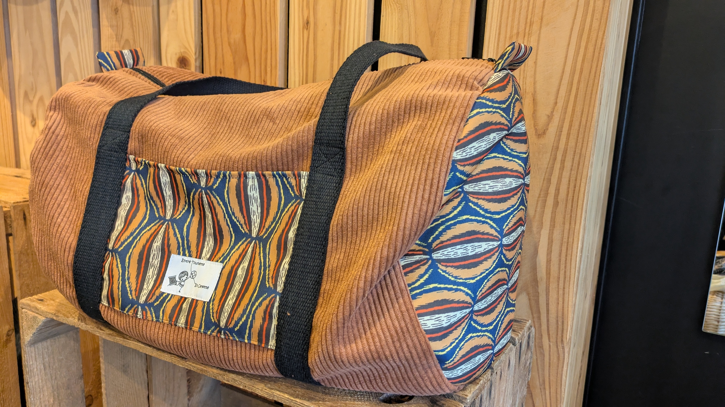 Sac Polochon Cacao