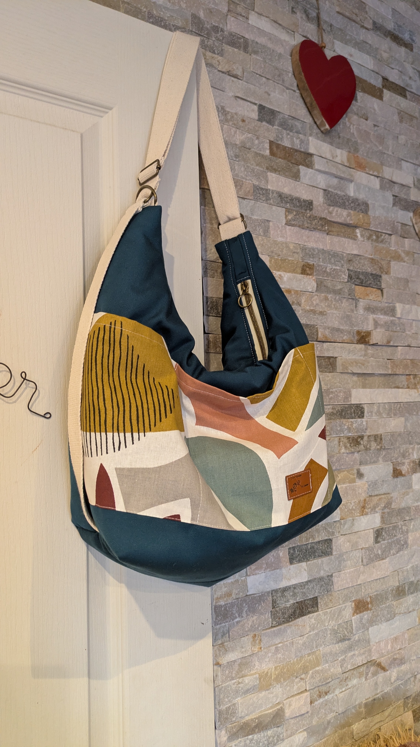 Sac 3 en 1 abstrait