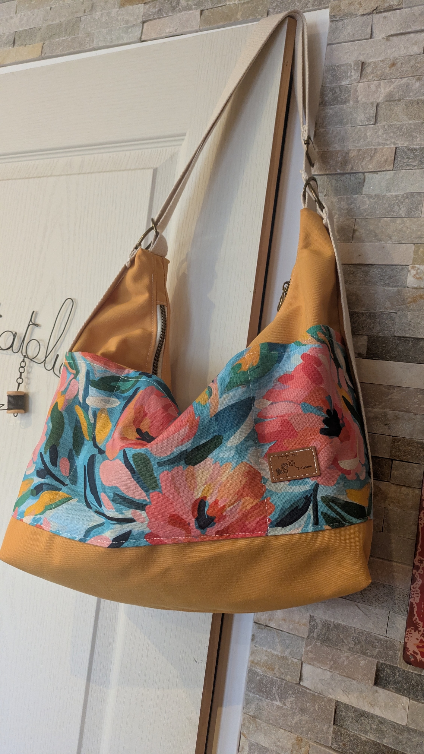 Sac 3 en 1 Fleurs