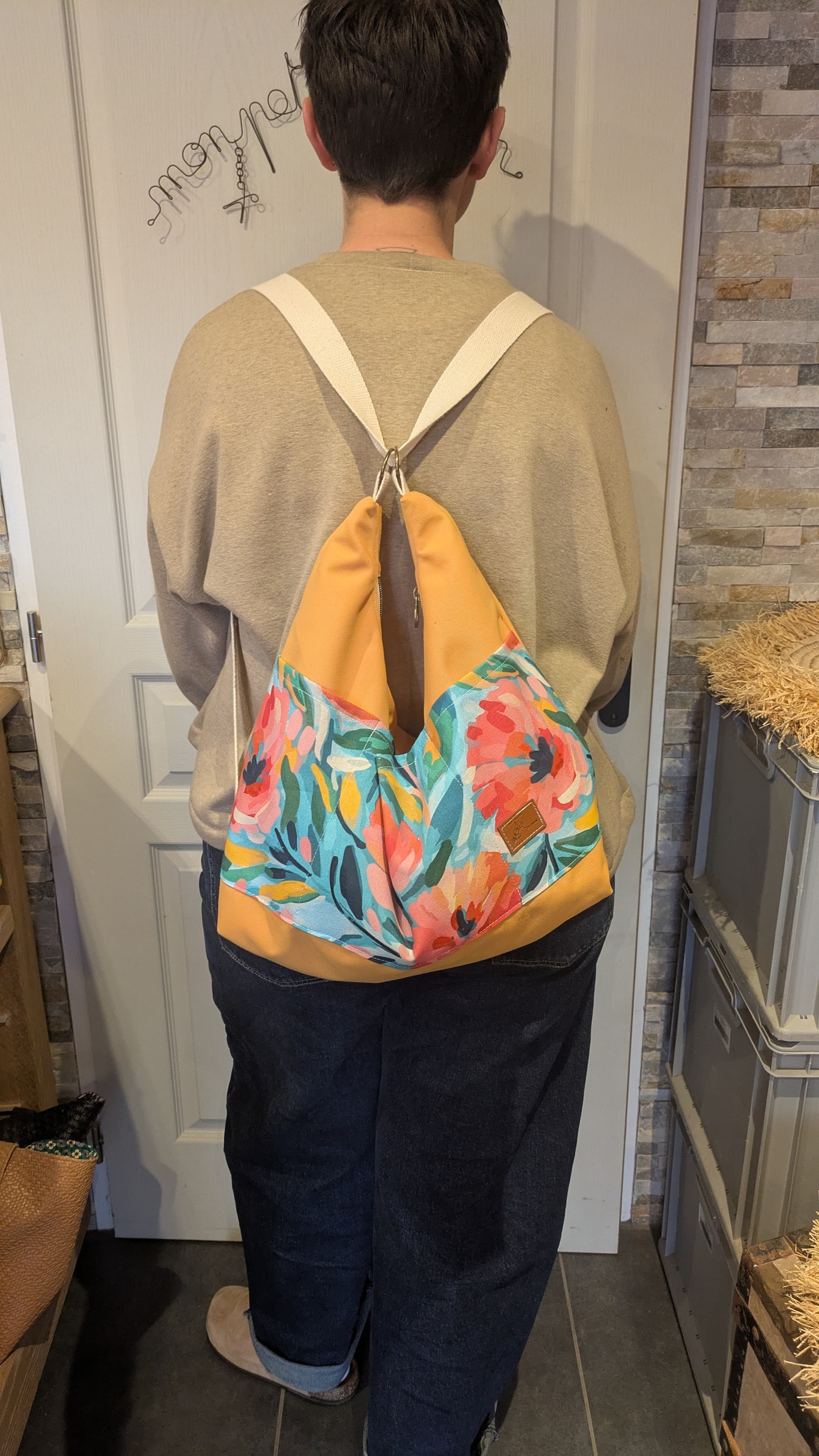 Sac 3 en 1 Fleurs