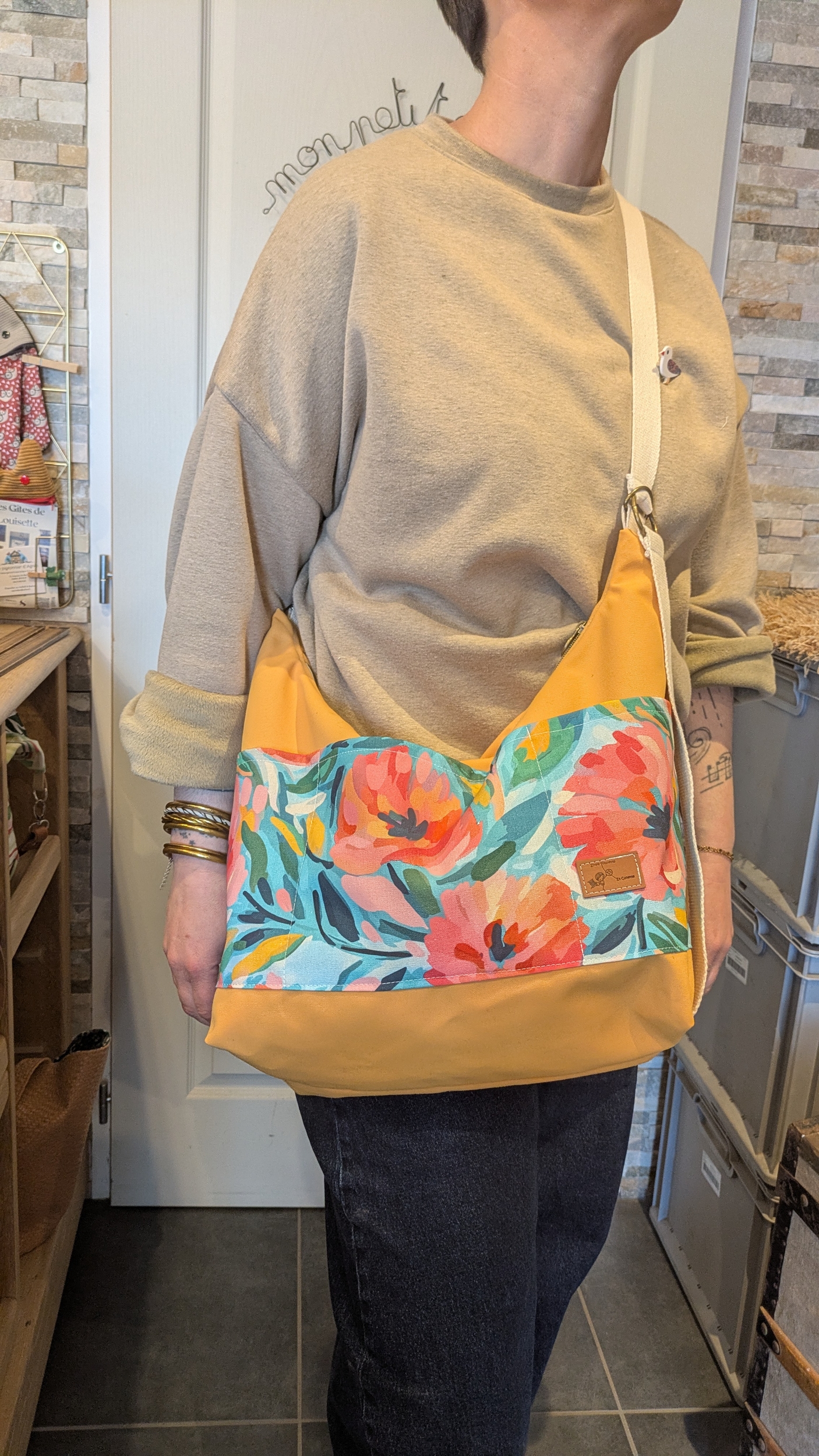 Sac 3 en 1 Fleurs