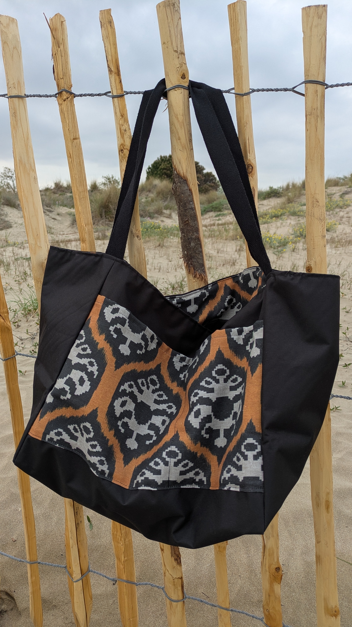 Méga sac pile ou face orient