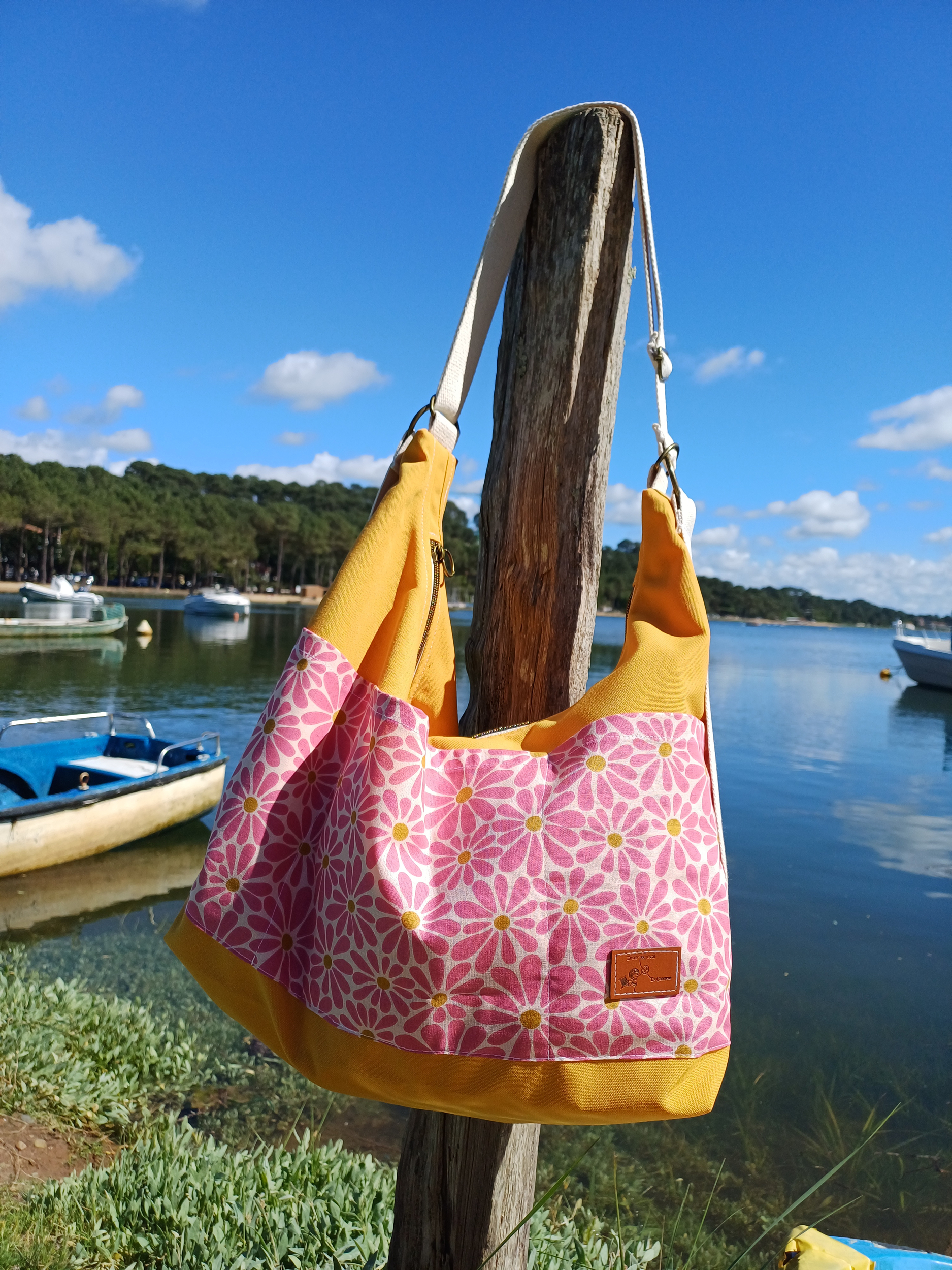 Sac 3 en 1 marguerites