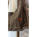 Sac 3 en 1 rayé marron
