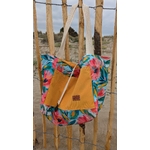 Méga sac pile ou face fleurs