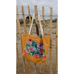 Méga sac pile ou face fleurs