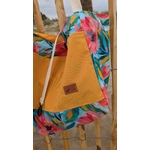 Méga sac pile ou face fleurs