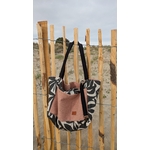 Méga sac pile ou face feuilles noires