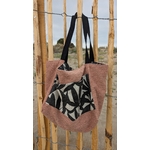 Méga sac pile ou face feuilles noires