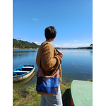 Sac 3 en 1 géom bleu