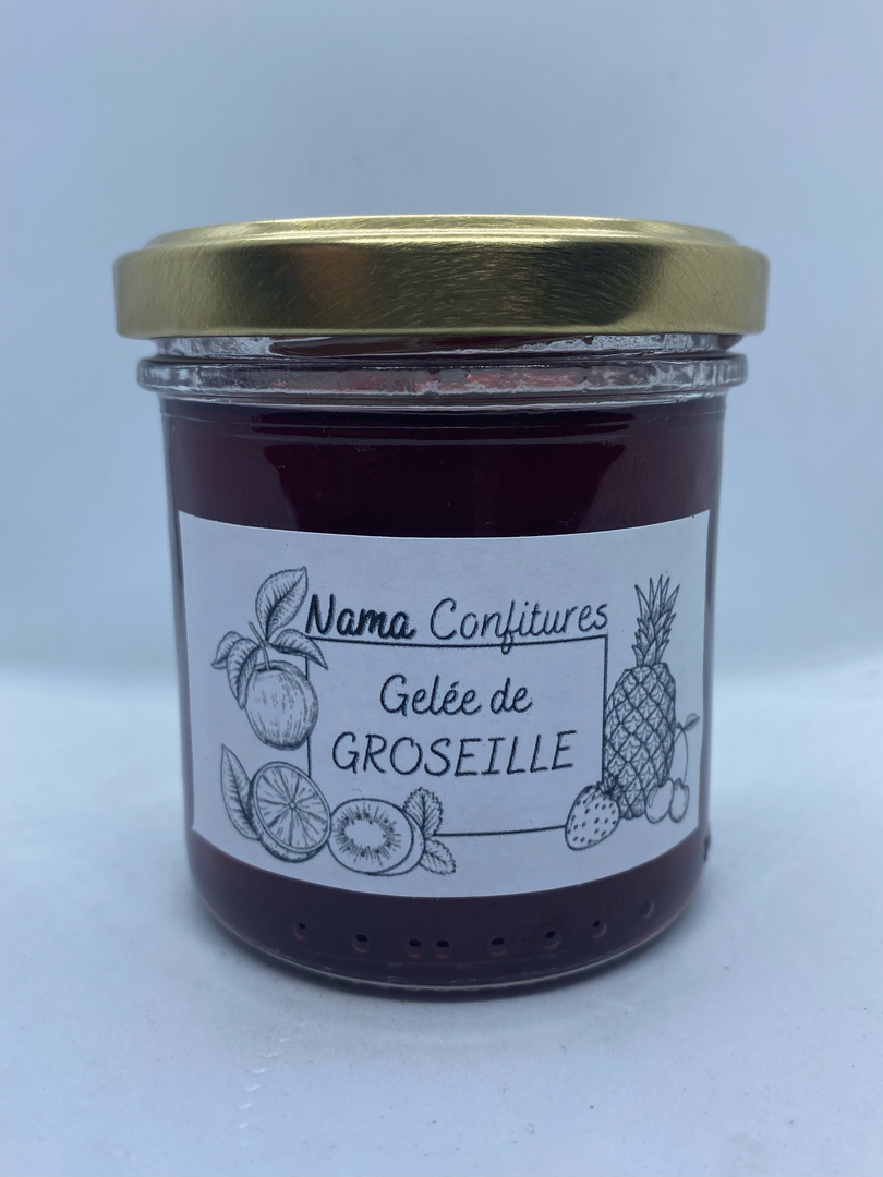 Confiture Groseille rouge Gelées/Fruits rouges Nama Confitures