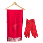 coordonné rouge