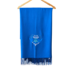 echarpe bleue