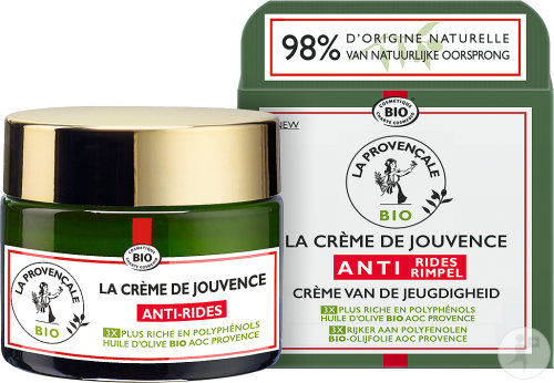 Crème de Jouvence Anti-Rides Bio