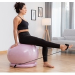 Ballon de yoga position assise