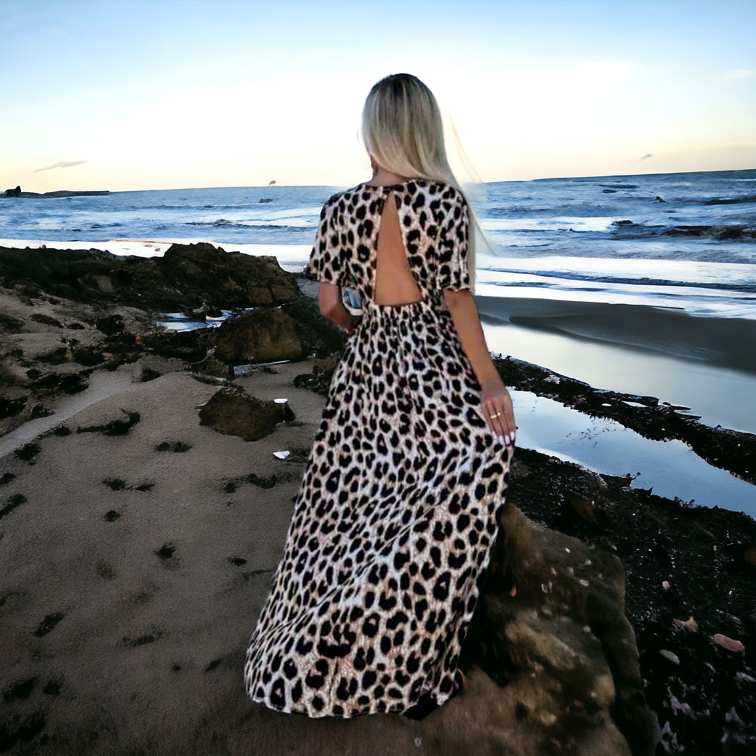 robe leopard