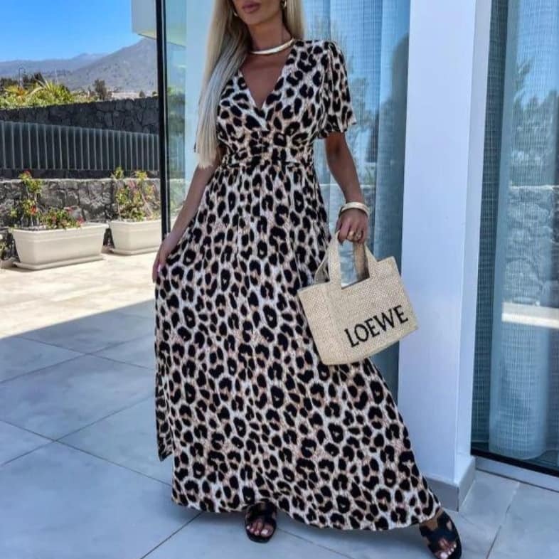 robe leopard