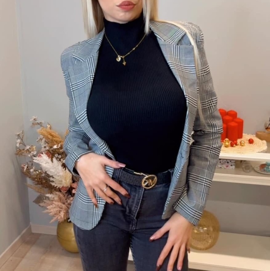 blazer gris