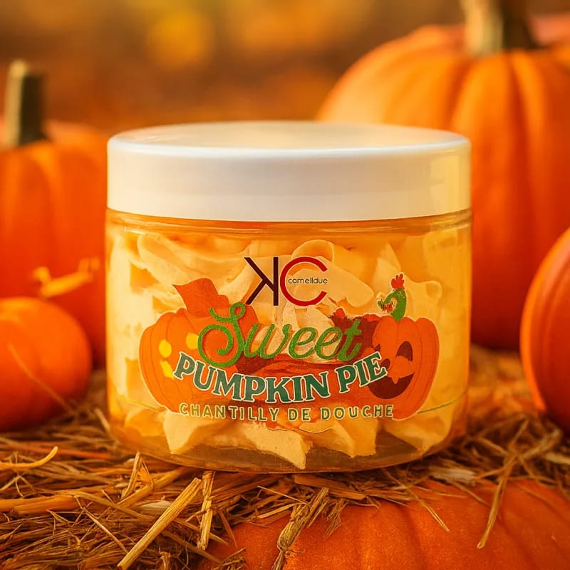 chantilly de douche pumpkin pie